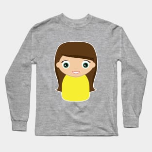 Cute Girl Called Petra Long Sleeve T-Shirt